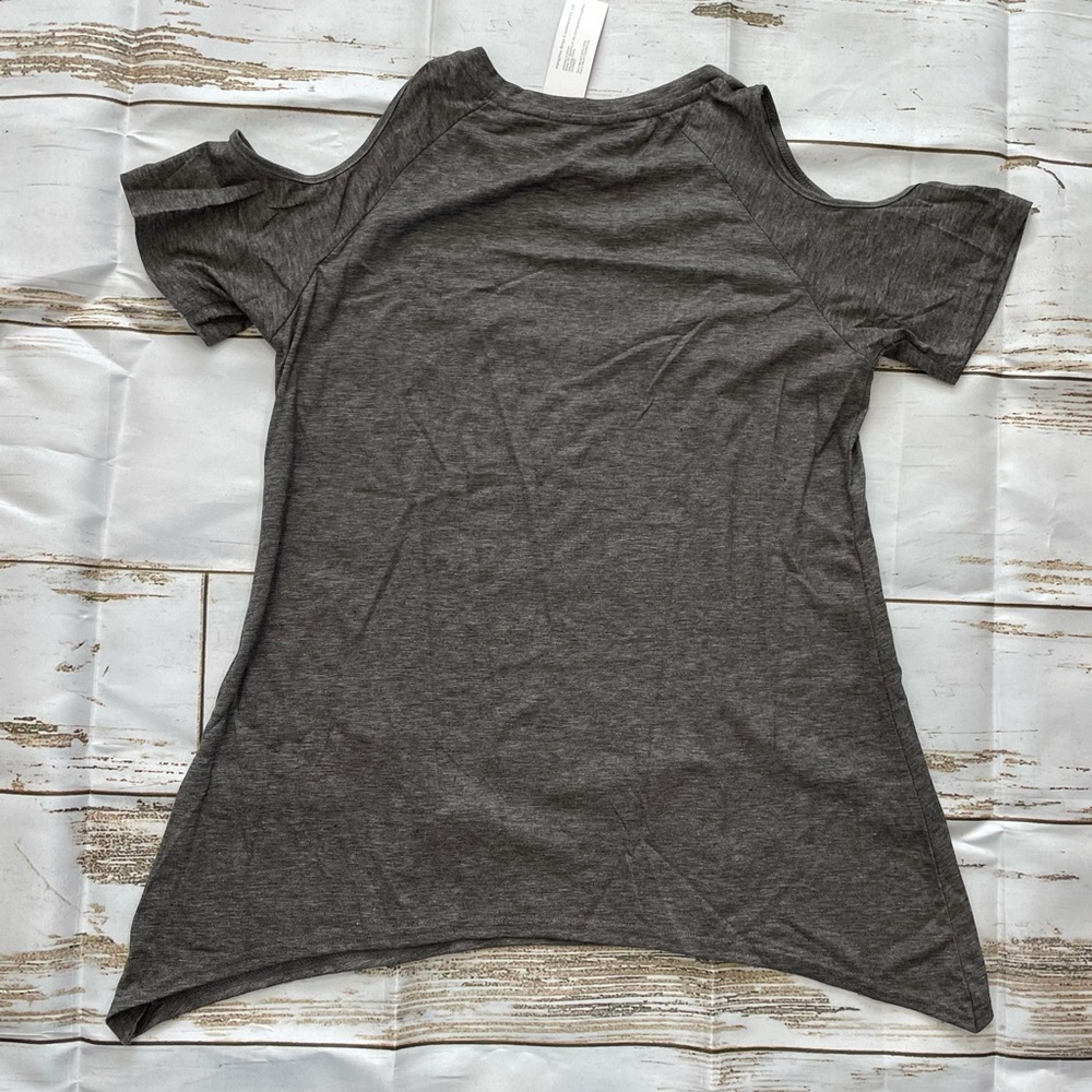 Cold-Shoulder Shirt - Picture 4 of 4